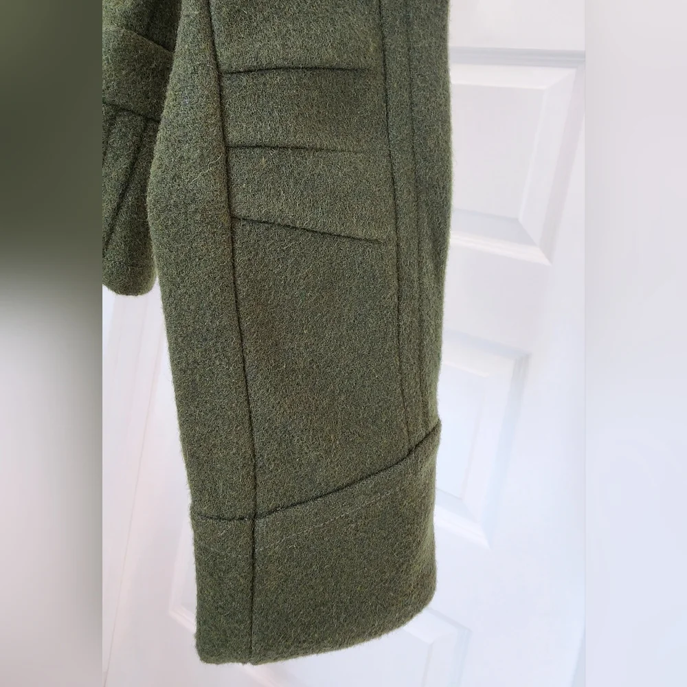 Military-inspired Wool Jacket Size S - Picture 4 of 7